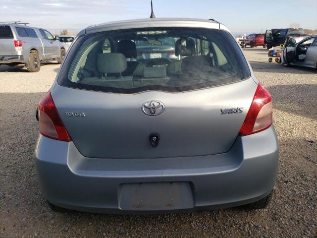 JTDJT923885177546 - 2008 TOYOTA YARIS SILVER photo 6