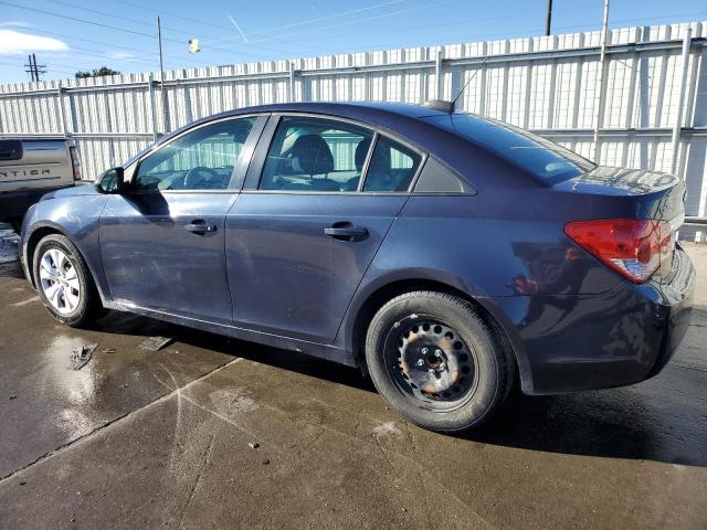 1G1PA5SG7F7281872 - 2015 CHEVROLET CRUZE LS BLUE photo 2