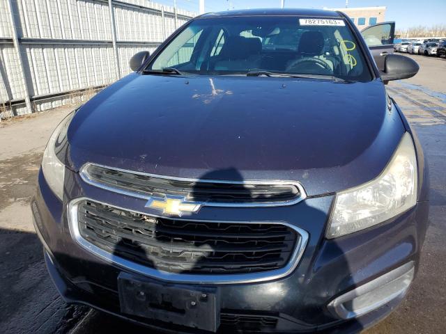 1G1PA5SG7F7281872 - 2015 CHEVROLET CRUZE LS BLUE photo 5