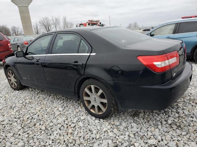 3LNHM26T18R661614 - 2008 LINCOLN MKZ BLACK photo 2