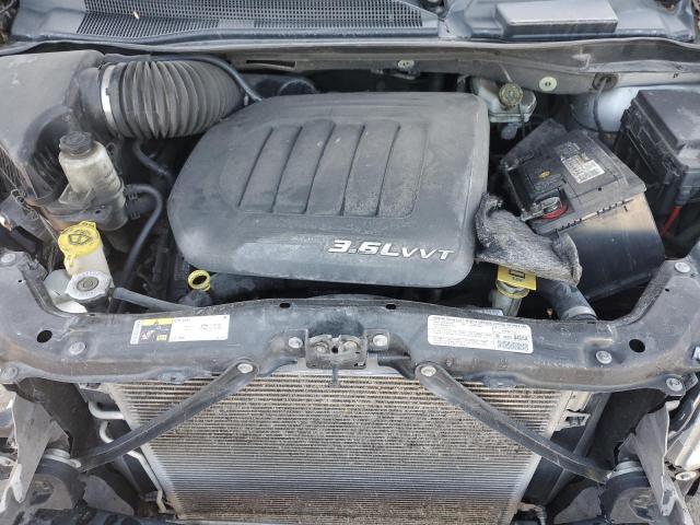 2C4RC1CG0DR646695 - 2013 CHRYSLER TOWN & COU TOURING L SILVER photo 12