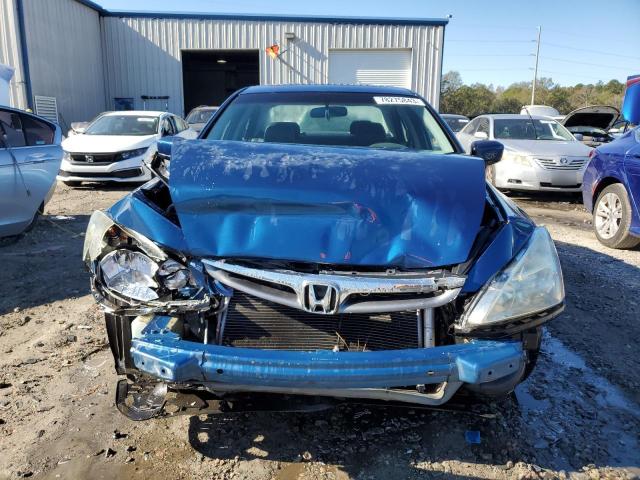 1HGCM66516A065175 - 2006 HONDA ACCORD EX BLUE photo 5