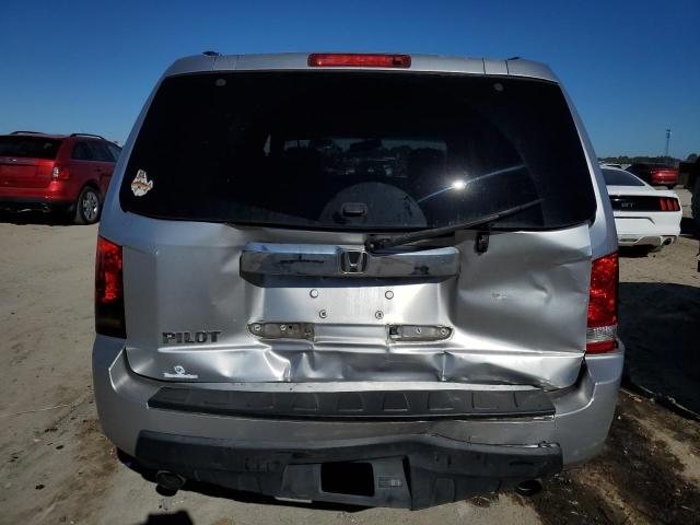 5FNYF3H53AB007157 - 2010 HONDA PILOT EXL SILVER photo 6