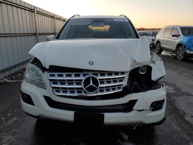 4JGBB8GB7BA733003 - 2011 MERCEDES-BENZ ML 350 4MATIC WHITE photo 5