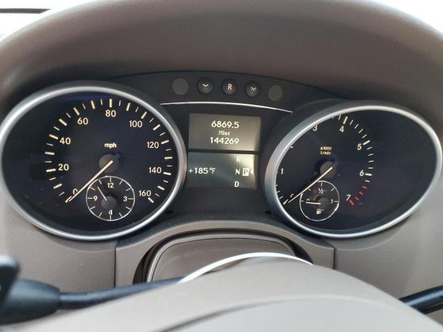 4JGBB8GB7BA733003 - 2011 MERCEDES-BENZ ML 350 4MATIC WHITE photo 9