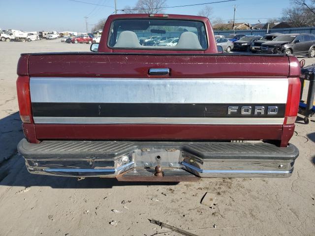 1FTEF15N6TLA94970 - 1996 FORD F150 MAROON photo 6