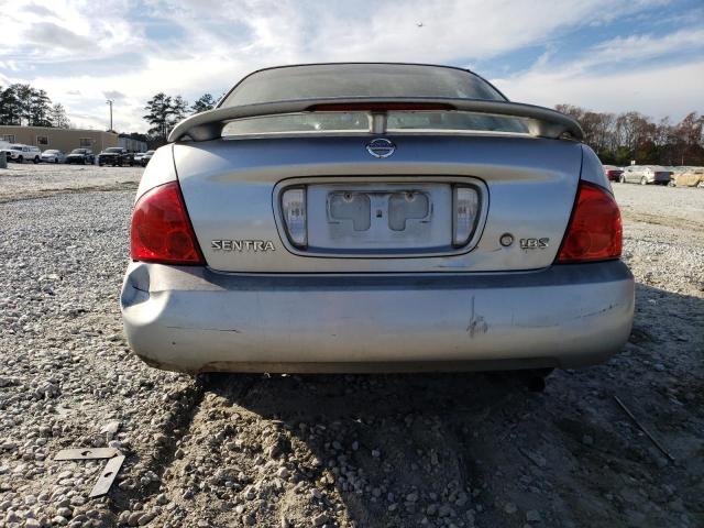 3N1CB51DX4L864832 - 2004 NISSAN SENTRA 1.8 SILVER photo 6