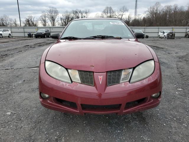 3G2JB12F95S212230 - 2005 PONTIAC SUNFIRE RED photo 5