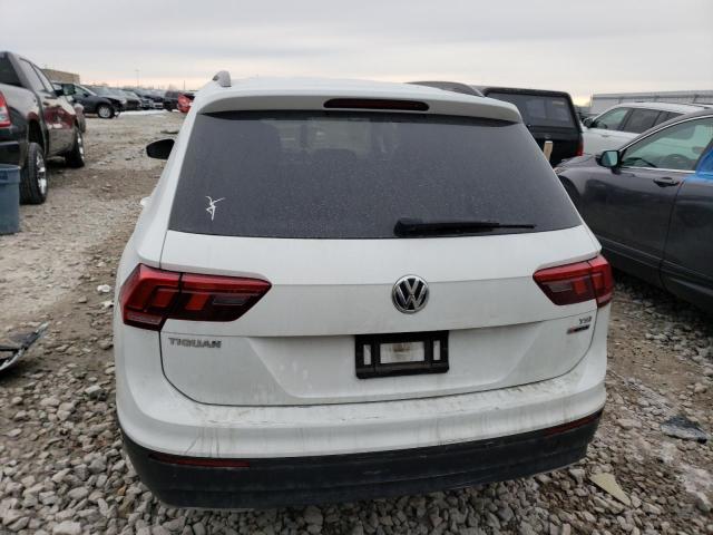 3VV0B7AX0JM095769 - 2018 VOLKSWAGEN TIGUAN S WHITE photo 6