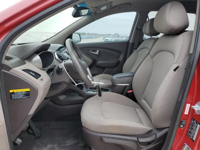 KM8JT3ABXDU716797 - 2013 HYUNDAI TUCSON GL RED photo 7