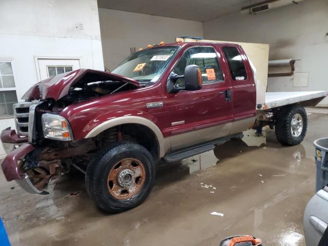 1FTWX31PX5EA60879 - 2005 FORD F350 SRW SUPER DUTY BURGUNDY photo 1