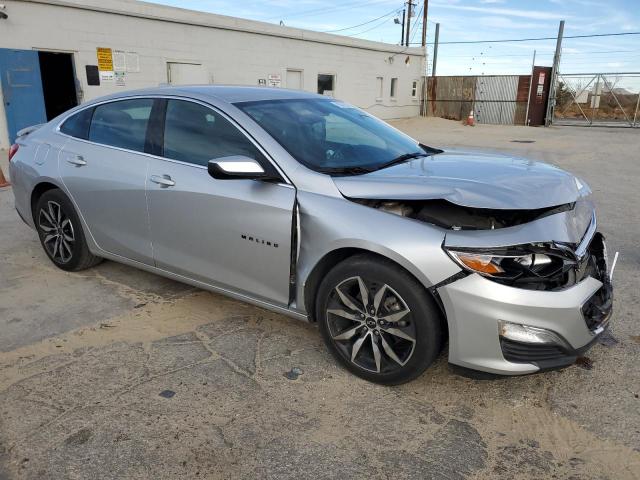 1G1ZG5ST7MF059257 - 2021 CHEVROLET MALIBU RS SILVER photo 4