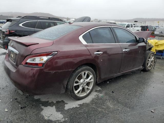 1N4AA5AP8CC868685 - 2012 NISSAN MAXIMA S RED photo 3