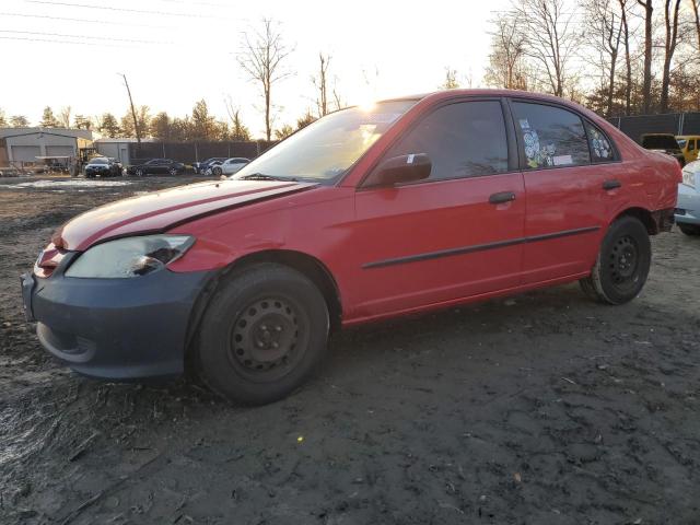 1HGES163X5L017029 - 2005 HONDA CIVIC DX VP Qırmızı foto 1