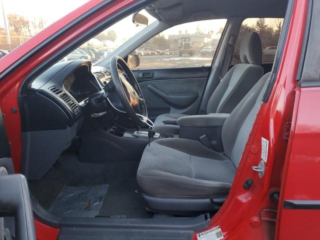 1HGES163X5L017029 - 2005 HONDA CIVIC DX VP Qırmızı foto 7