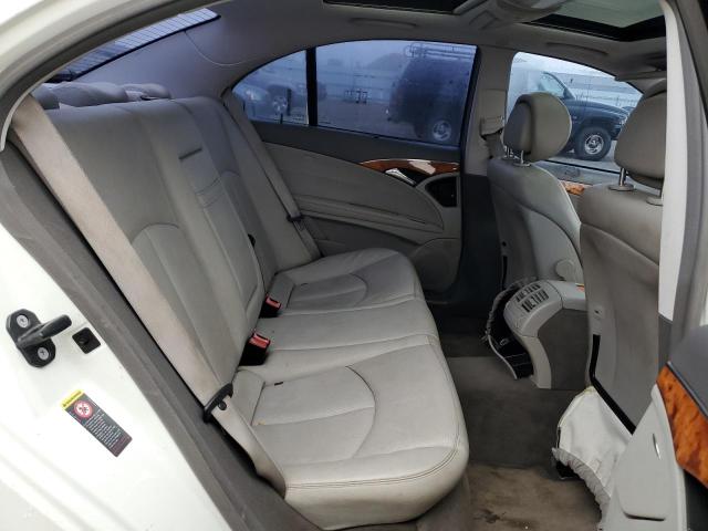 WDBUF56X78B341671 - 2008 MERCEDES-BENZ E 350 WHITE photo 10