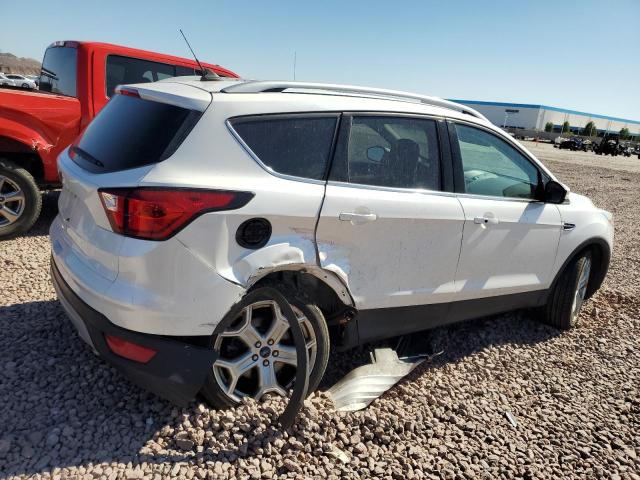 1FMCU9J96KUA25494 - 2019 FORD ESCAPE TITANIUM WHITE photo 3