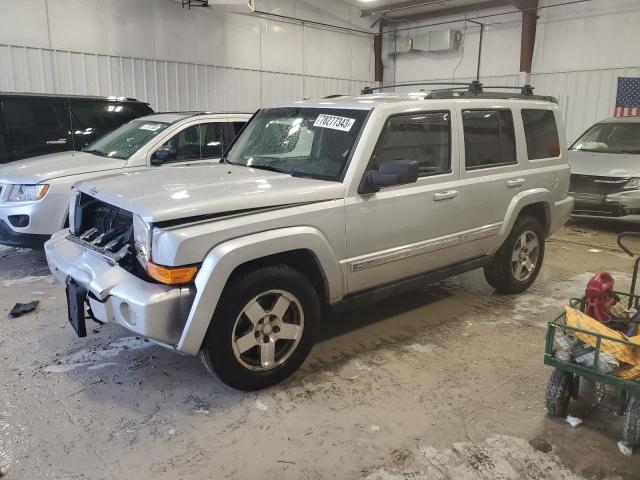 1J4RG4GK9AC118091 - 2010 JEEP COMMANDER SPORT SILVER photo 1