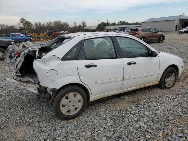 1FAHP34N47W289256 - 2007 FORD FOCUS ZX4 WHITE photo 3