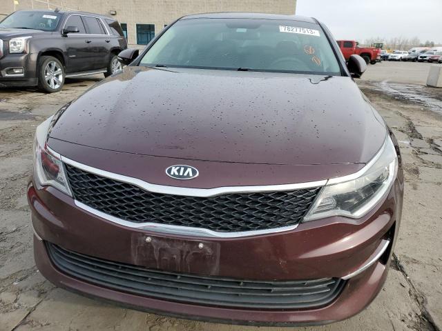 5XXGT4L35JG213366 - 2018 KIA OPTIMA LX BURGUNDY photo 5