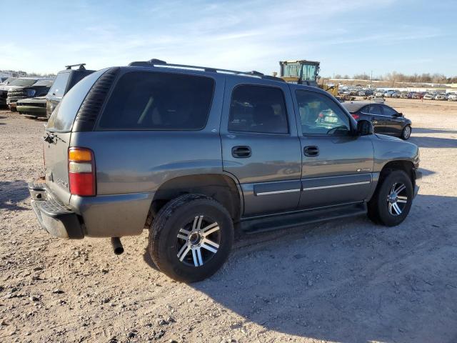 1GNEC13V12J301892 - 2002 CHEVROLET TAHOE C1500 GRAY photo 3