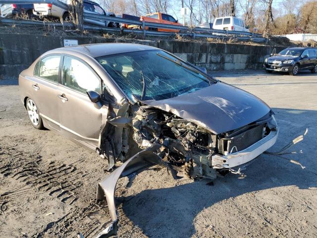 2HGFA1F54AH539848 - 2010 HONDA CIVIC LX TAN photo 4