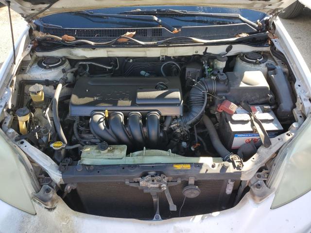 2T1KR32E04C261827 - 2004 TOYOTA COROLLA MA XR WHITE photo 11