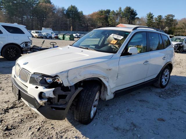 WBXPC93499WJ30316 - 2009 BMW X3 XDRIVE30I WHITE photo 1