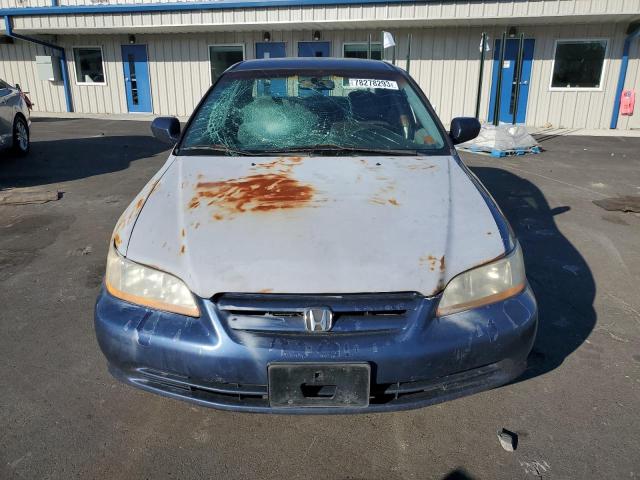 1HGCG66561A006493 - 2001 HONDA ACCORD LX BLUE photo 5