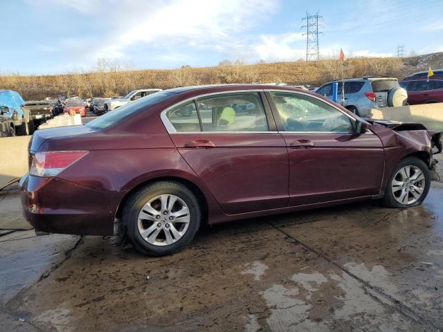 1HGCP264X8A037949 - 2008 HONDA ACCORD LXP BURGUNDY photo 3