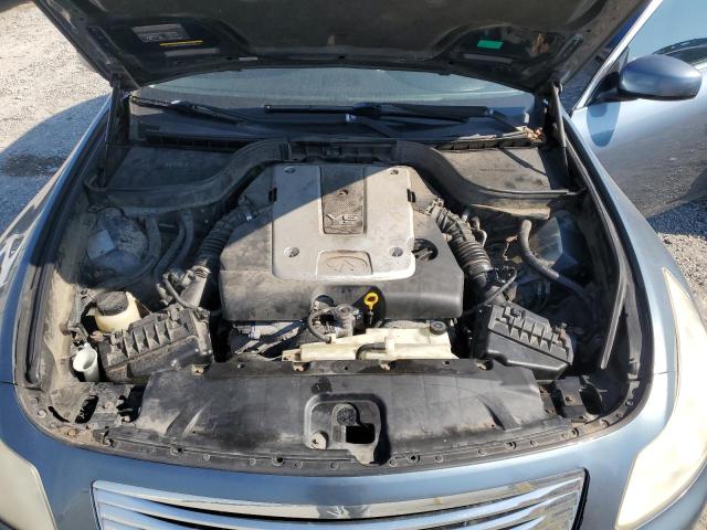 JNKBV61F18M274908 - 2008 INFINITI G35 GRAY photo 11