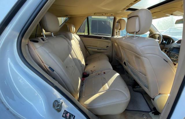4JGBB5GB6BA695469 - 2011 MERCEDES-BENZ ML 350 WHITE photo 6