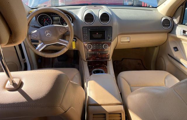 4JGBB5GB6BA695469 - 2011 MERCEDES-BENZ ML 350 WHITE photo 9