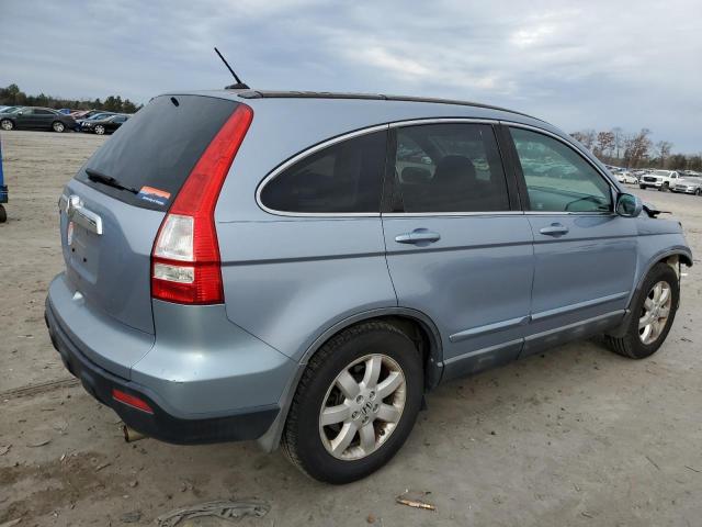 5J6RE48728L002807 - 2008 HONDA CR-V EXL BLUE photo 3