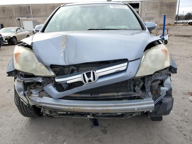 5J6RE48728L002807 - 2008 HONDA CR-V EXL BLUE photo 5