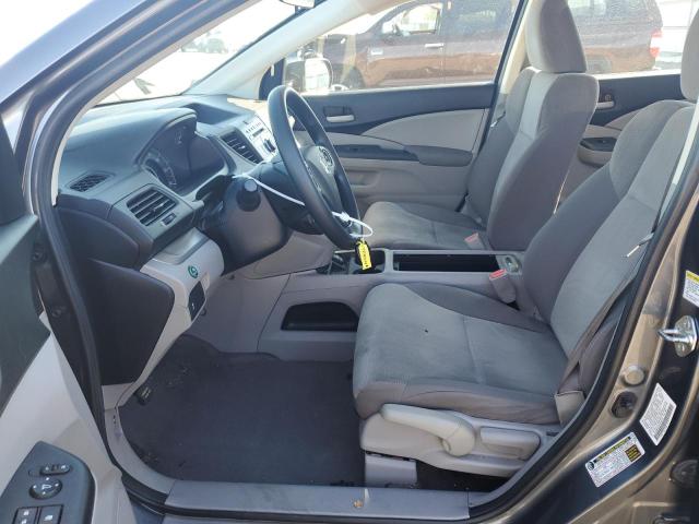 2HKRM3H39DH504678 - 2013 HONDA CR-V LX GRAY photo 7