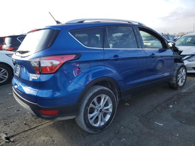 1FMCU0HDXJUA84777 - 2018 FORD ESCAPE SEL BLUE photo 3