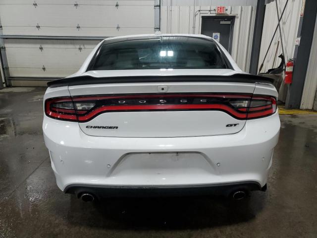 2C3CDXHG0KH597603 - 2019 DODGE CHARGER GT WHITE photo 6