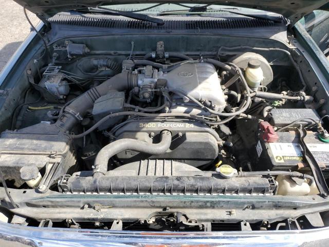 5TEGN92N03Z158565 - 2003 TOYOTA TACOMA DOUBLE CAB PRERUNNER GREEN photo 11