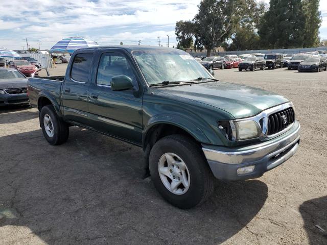 5TEGN92N03Z158565 - 2003 TOYOTA TACOMA DOUBLE CAB PRERUNNER GREEN photo 4