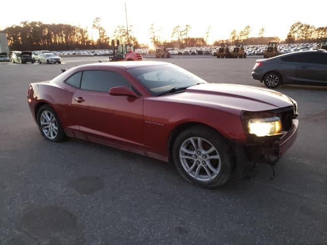 2G1FB1E32F9305567 - 2015 CHEVROLET CAMARO LS RED photo 4