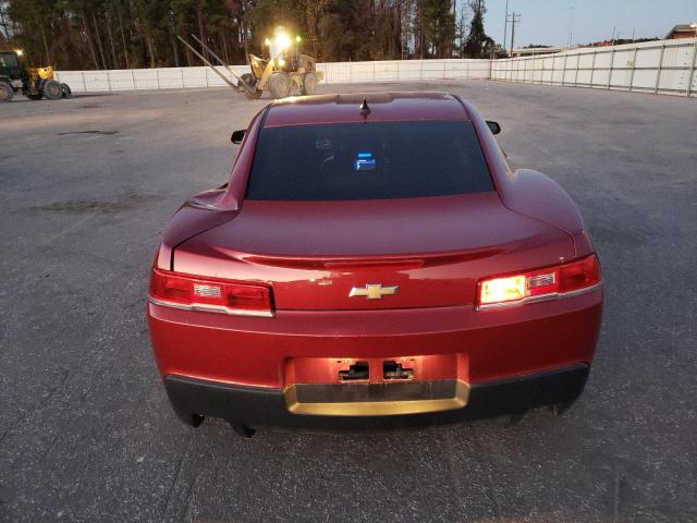 2G1FB1E32F9305567 - 2015 CHEVROLET CAMARO LS RED photo 6