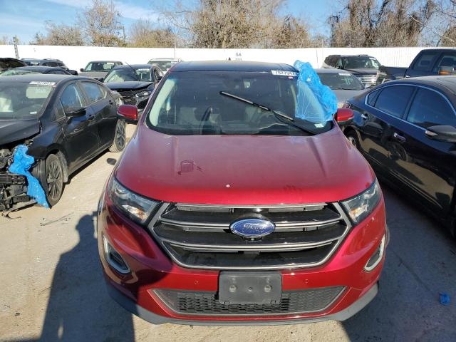 2FMPK3AP2FBB25008 - 2015 FORD EDGE SPORT RED photo 5