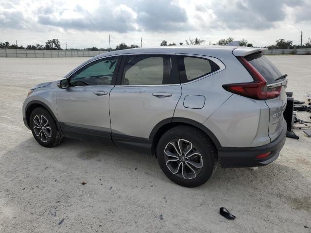 2HKRW1H84NH407996 - 2022 HONDA CR-V EXL SILVER photo 2