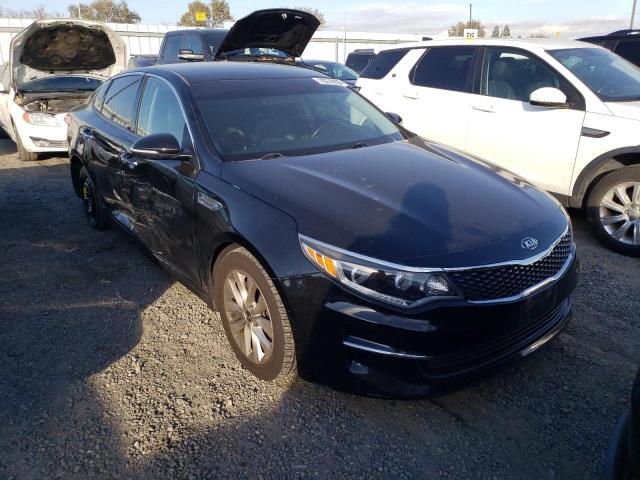 5XXGU4L39GG034107 - 2016 KIA OPTIMA EX BLACK photo 4