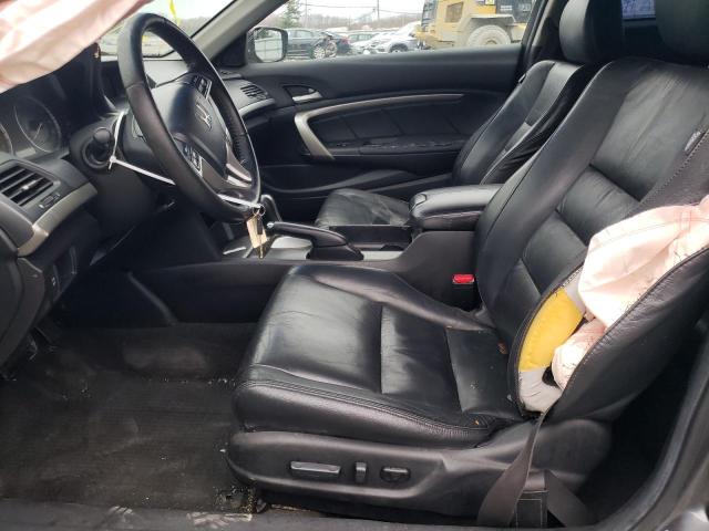 1HGCS12818A013363 - 2008 HONDA ACCORD EXL GRAY photo 7