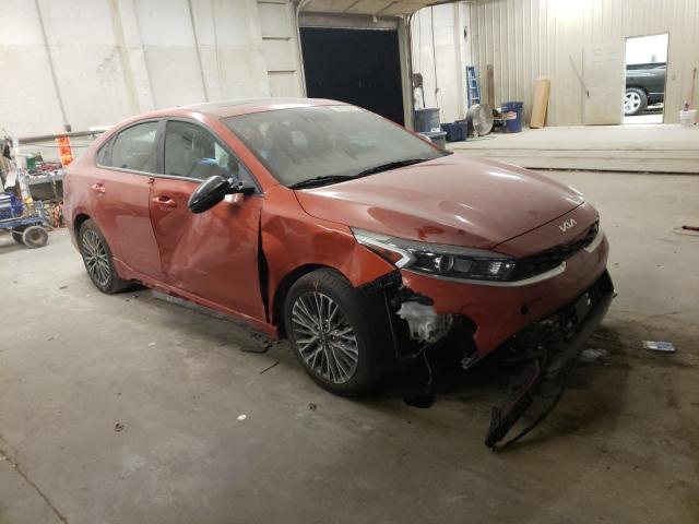 3KPF54AD6PE683991 - 2023 KIA FORTE GT LINE ORANGE photo 4