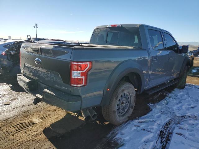 1FTEW1E43LKD49670 - 2020 FORD F150 SUPERCREW GRAY photo 3