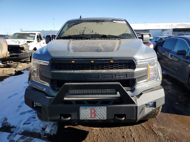 1FTEW1E43LKD49670 - 2020 FORD F150 SUPERCREW GRAY photo 5