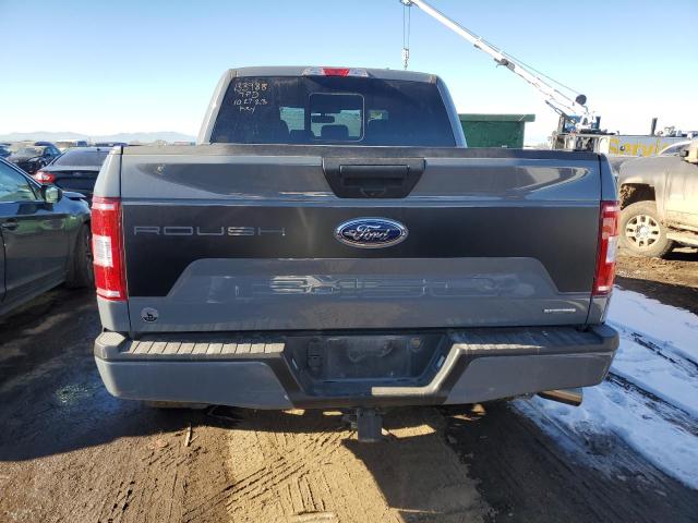 1FTEW1E43LKD49670 - 2020 FORD F150 SUPERCREW GRAY photo 6